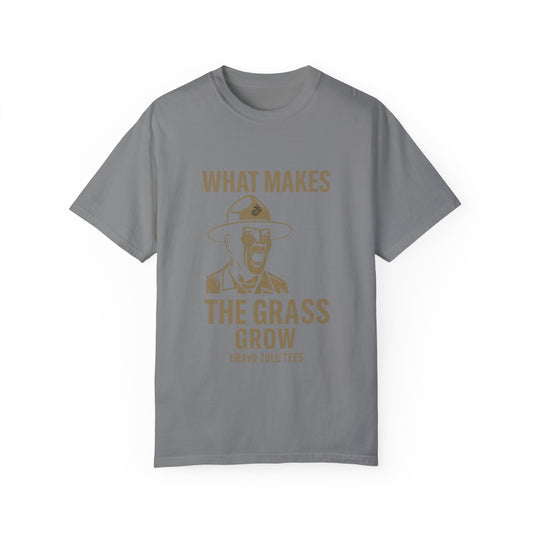 What makes the grass grow?